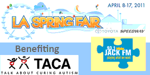 LA Spring Fair and Jack FM logo