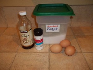 Better than natural-Vanilla Meringues- GFCFSF-ingred